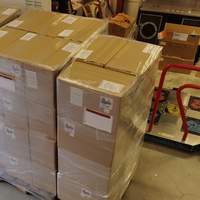 3.5 pallets of Slimes! First of many big shipments!