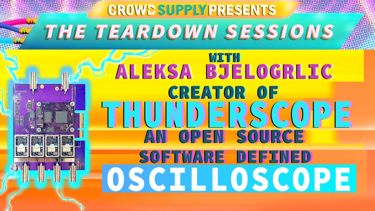 The Teardown Sessions episode 39 - ThunderScope