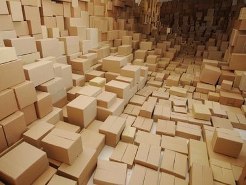 A lot of boxes