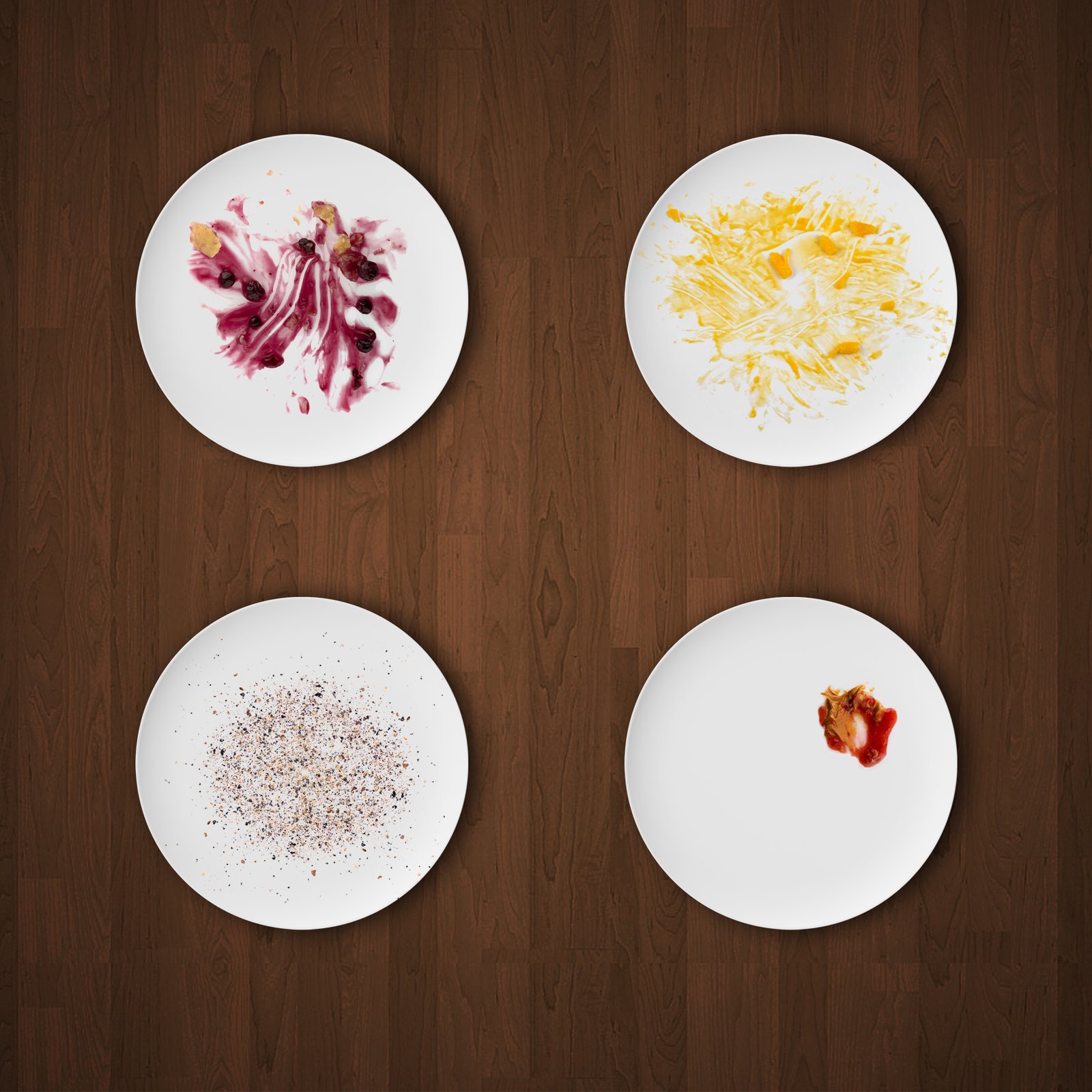 Set 1, 4 Bowls