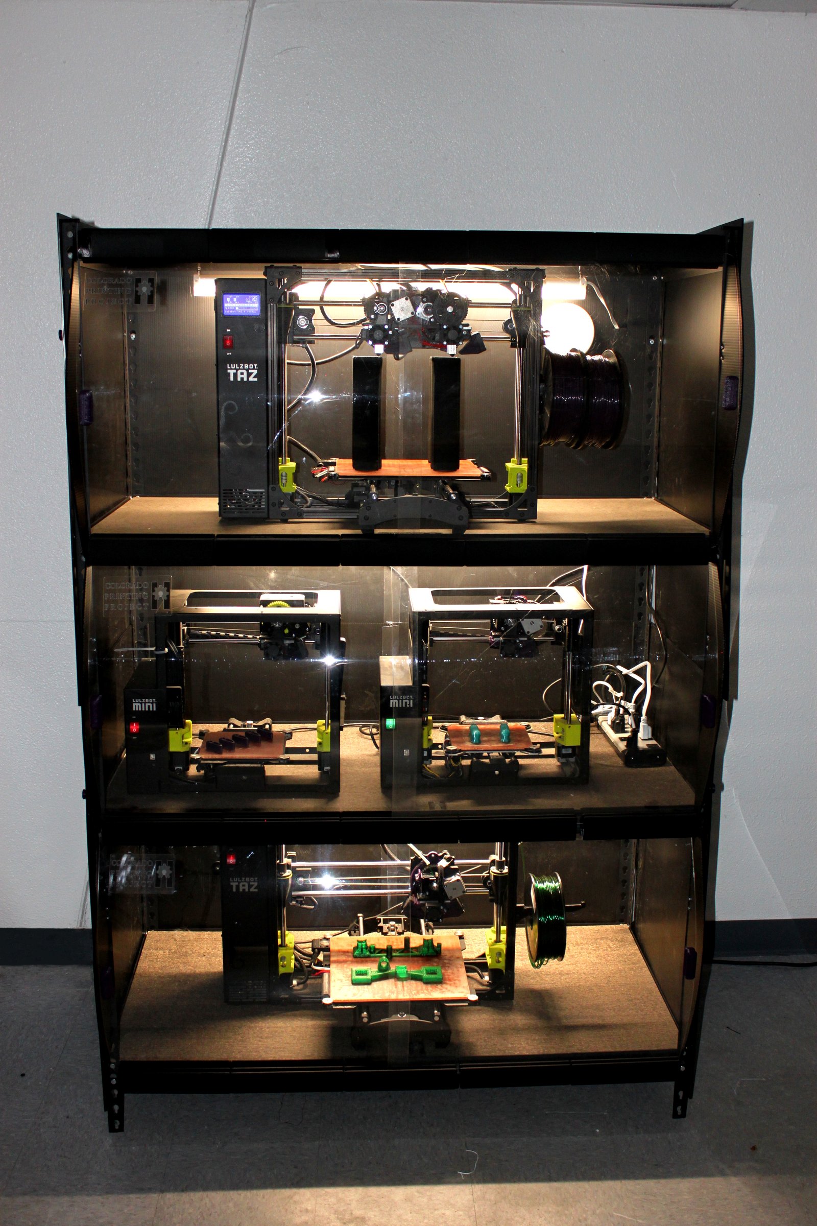 Microcluster Full Stack with Lights