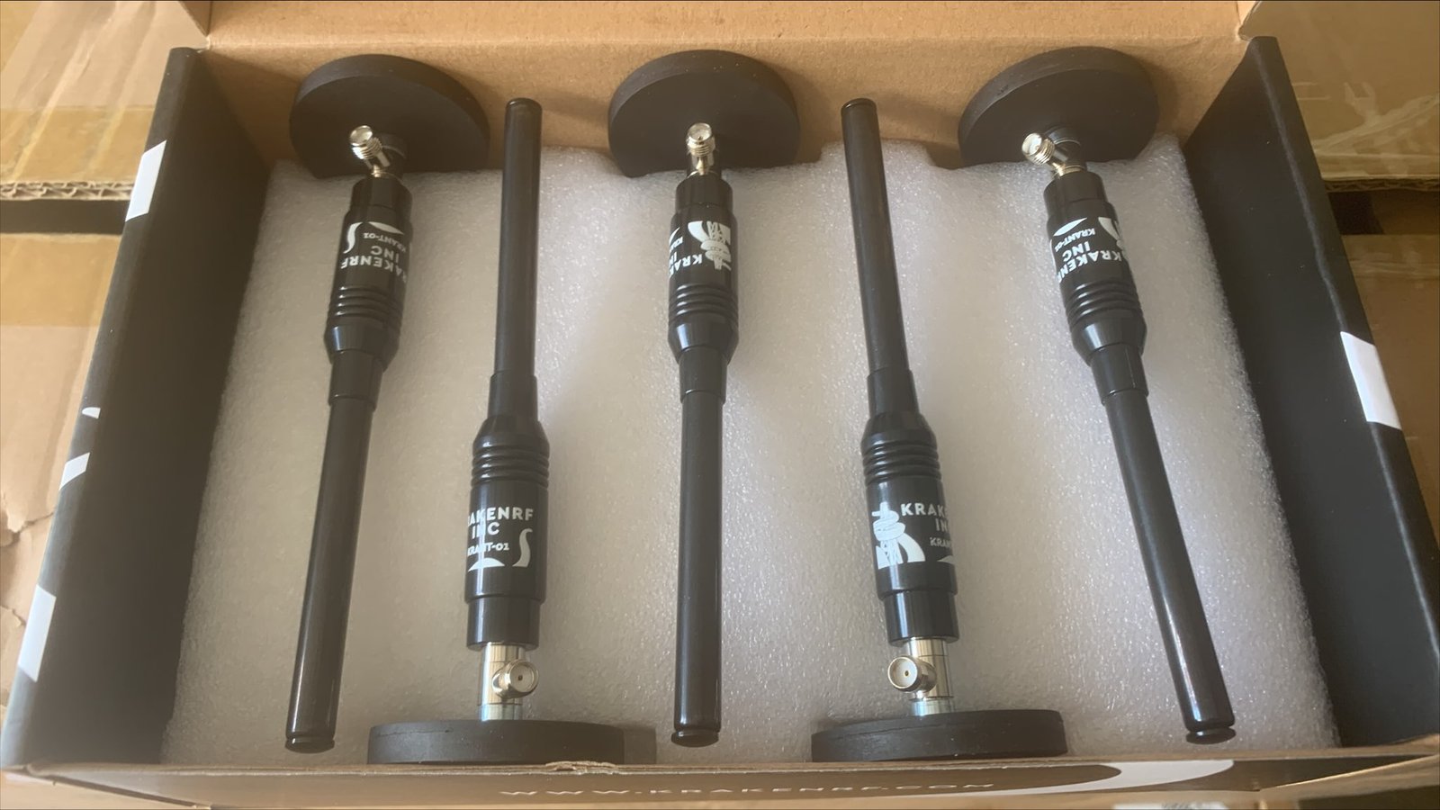 KrakenSDR antenna boxes