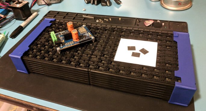 Tray of powerSTEP01s
