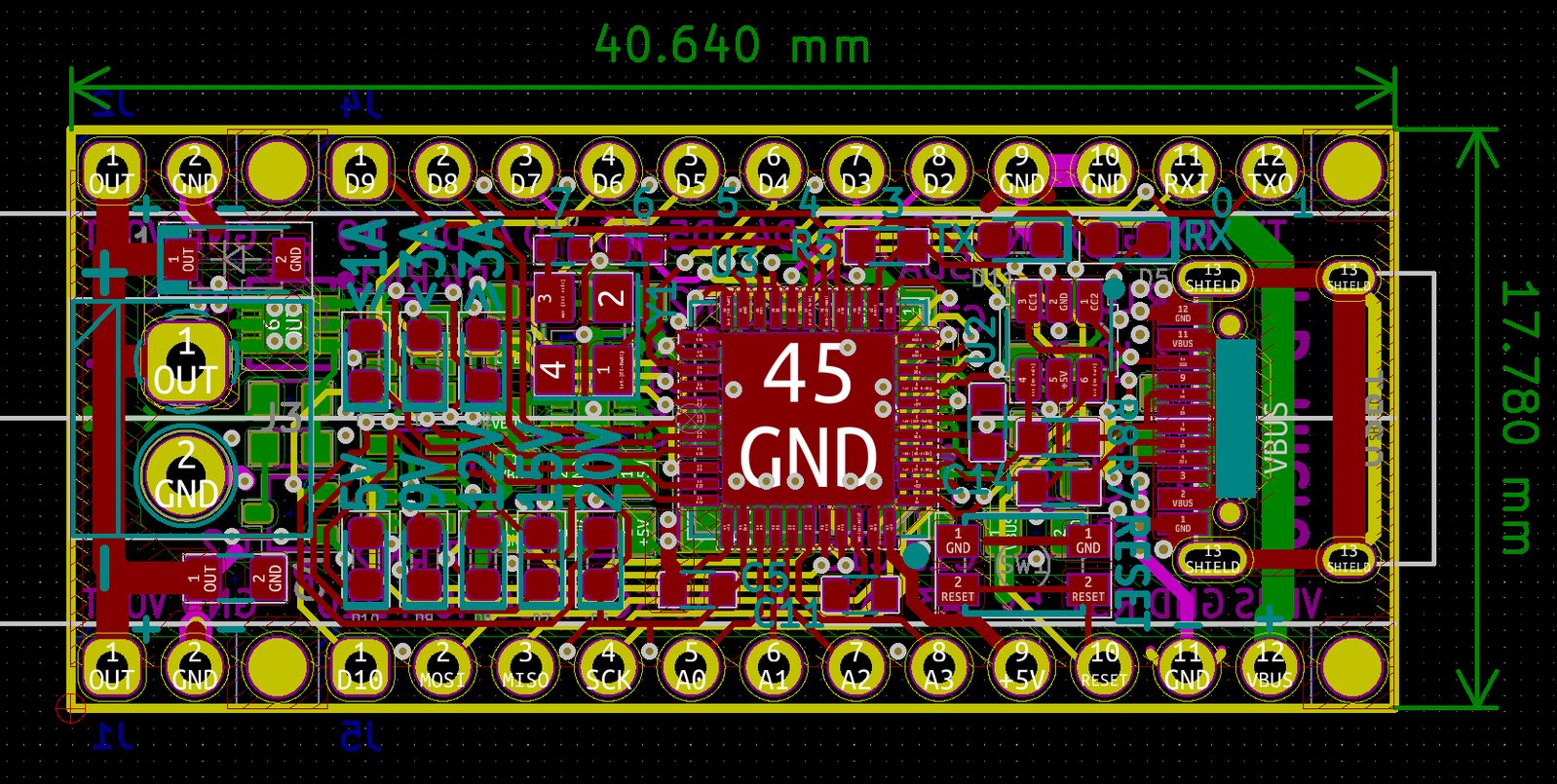 Kicad PCB
