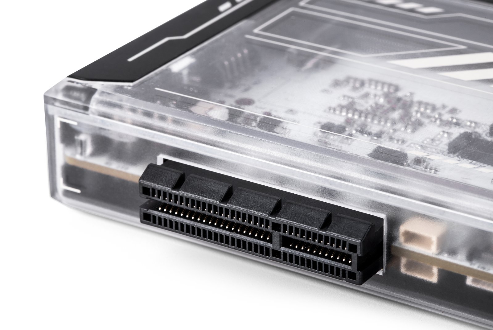 Accessible PCIe connector