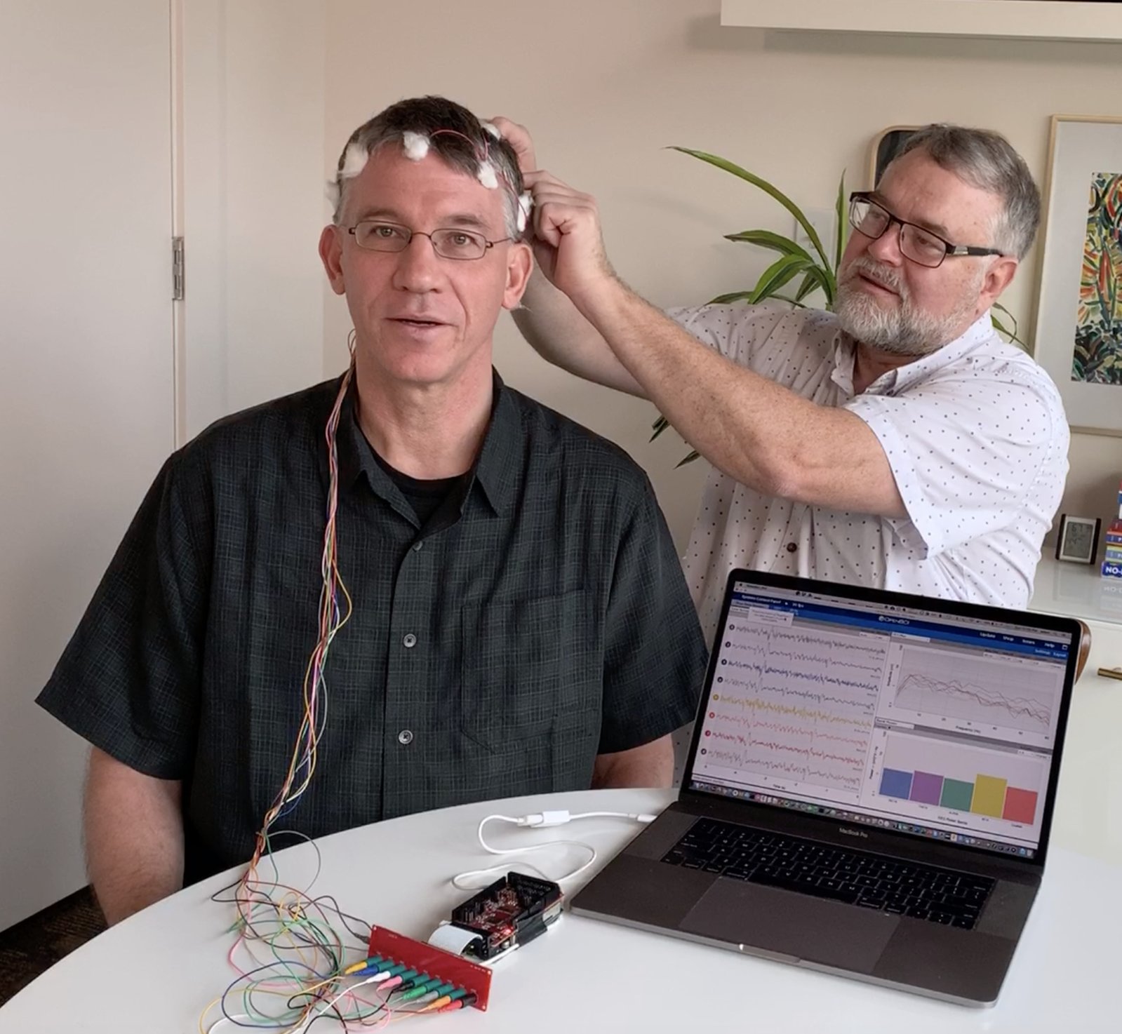HackEEG, subject, and technician