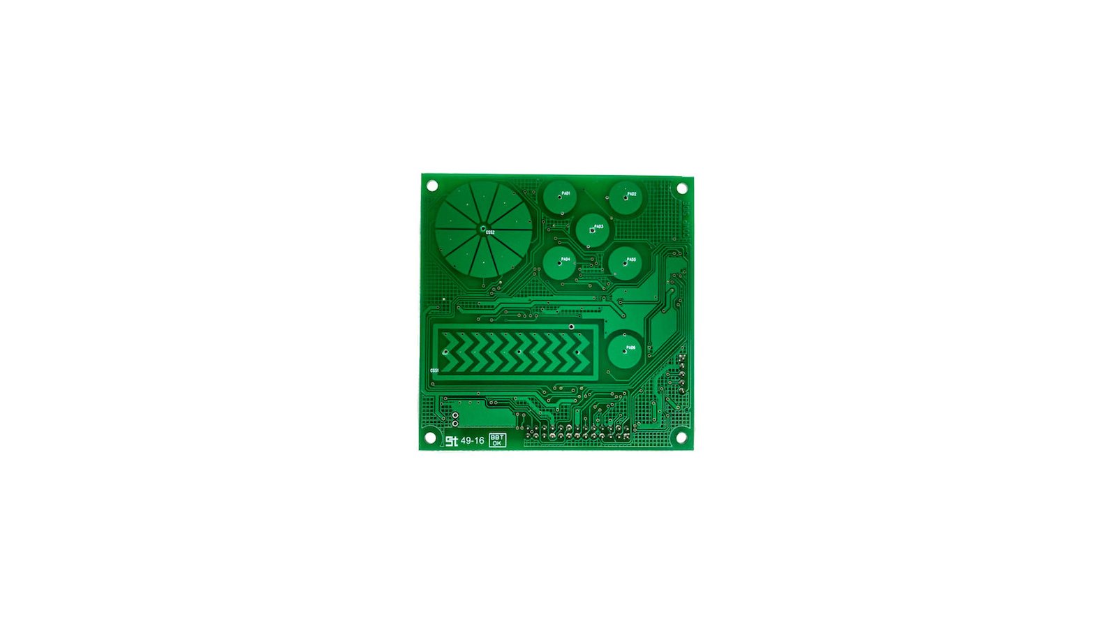 HwUI capacitive touch interface