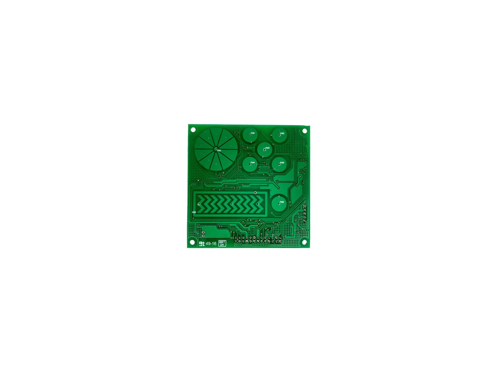 HwUI capacitive touch interface