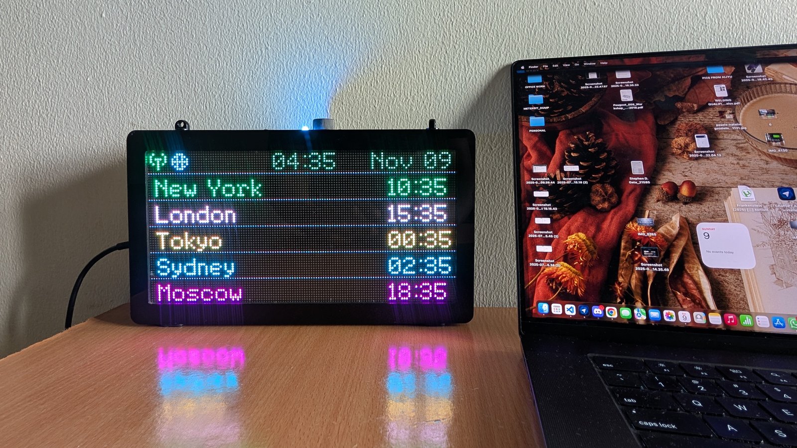 Pixlpal World Clock Multi City Image