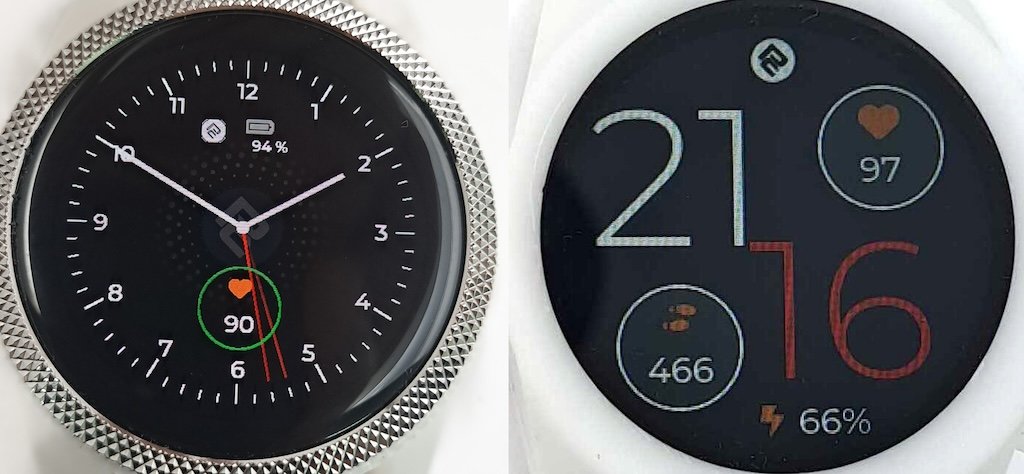 HealthyPi Move AMOLED vs LCD