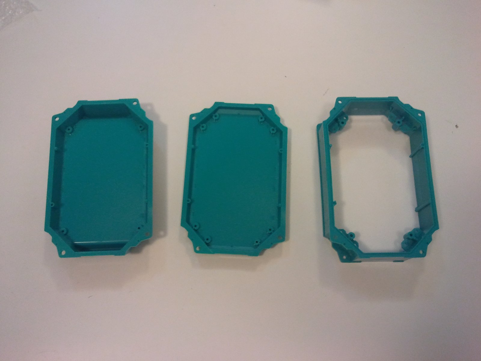 First articles of the Rubicon plastics