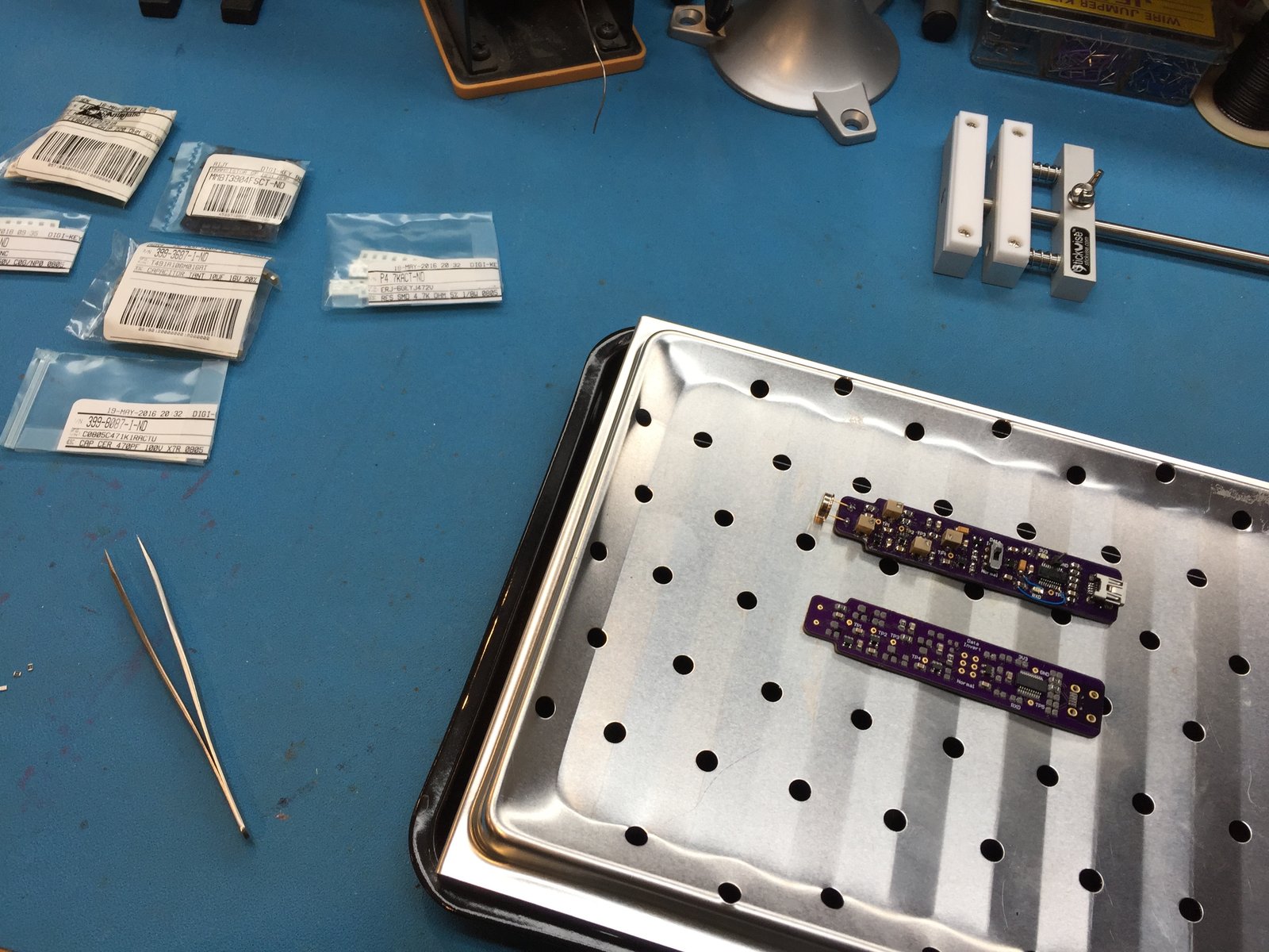 OpticSpy prototype assembly