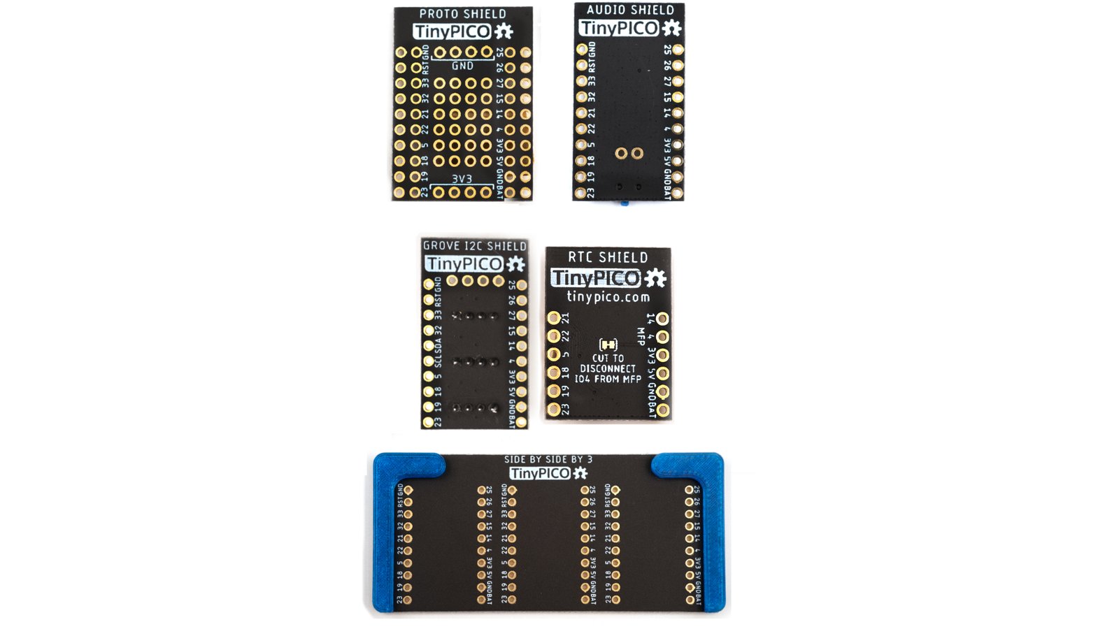 TinyPico shield pack