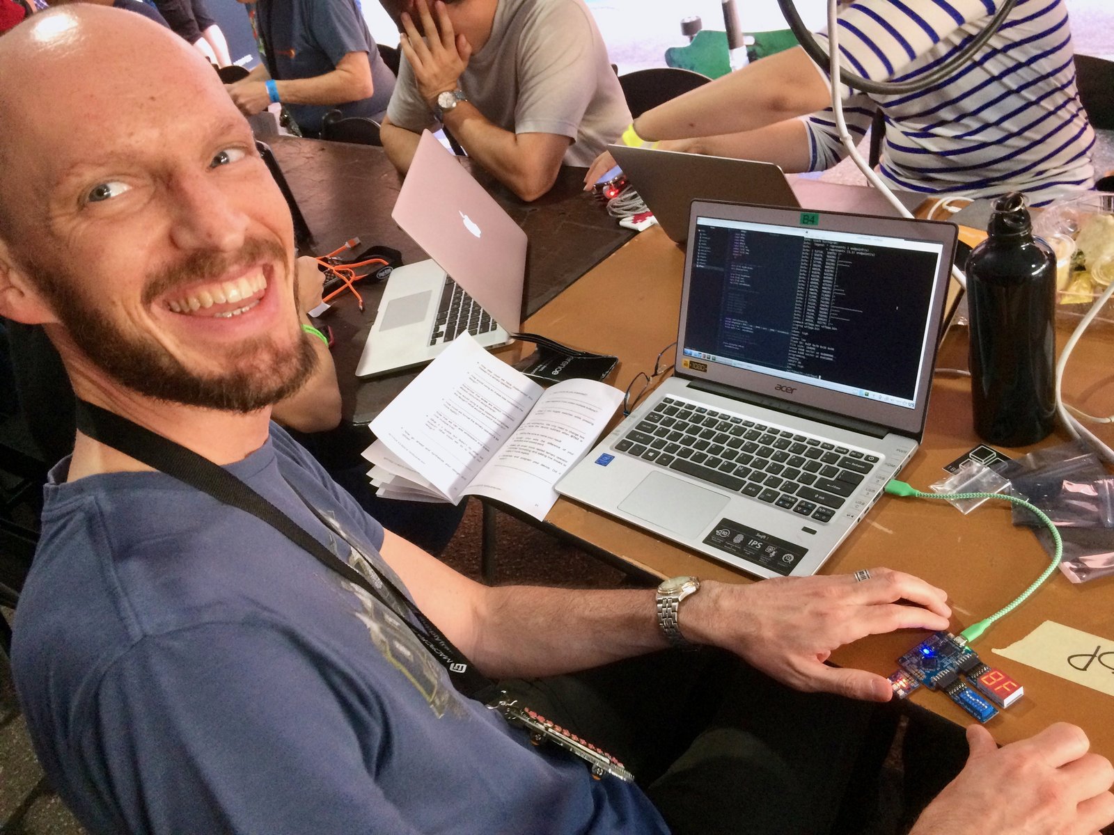 WTFpga workshop at Hackaday Supercon