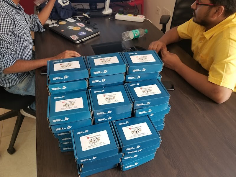 HeartyPatch shipping
